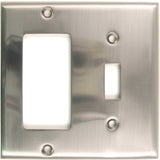 Rusticware 788SN satin nickel switch plate
