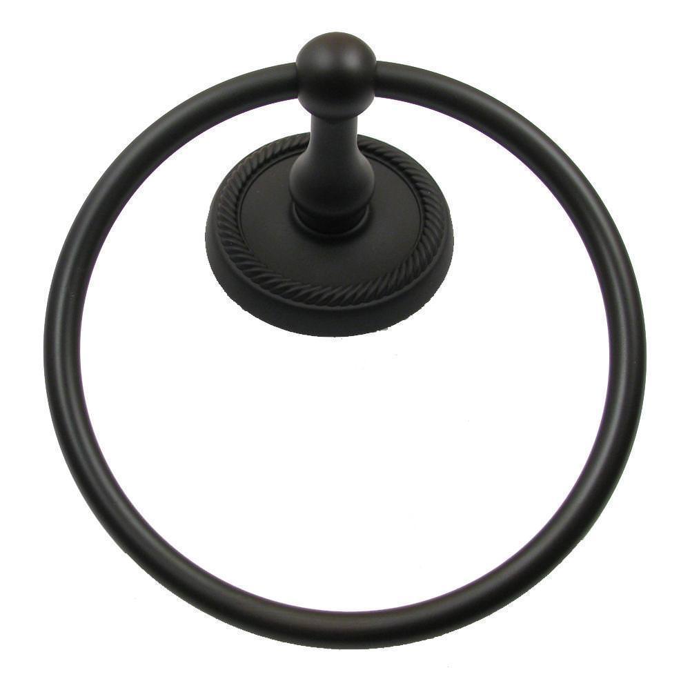 Rusticware 8186ORB oil rubbed bronze towel ring