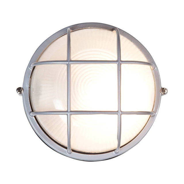 Access Lighting 20294-SAT/FST satin / frosted outdoor wall sconce