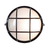 Access Lighting 20294-BL/FST black / frosted outdoor wall sconce