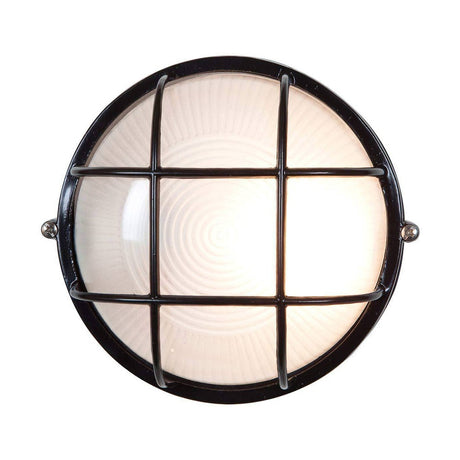 Access Lighting 20294-BL/FST black / frosted outdoor wall sconce
