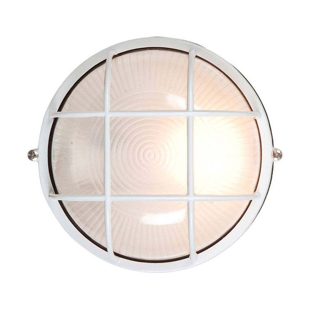 Access Lighting 20294-WH/FST white / frosted outdoor wall sconce