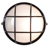 Access Lighting 20296-BL/FST black / frosted outdoor wall sconce