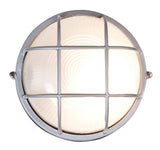 Access Lighting 20296-SAT/FST satin / frosted outdoor wall sconce