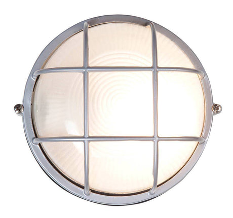 Access Lighting 20296-SAT/FST satin / frosted outdoor wall sconce