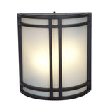 Access Lighting 20362-BRZ/OPL bronze / opal outdoor wall sconce