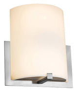 Access Lighting 20445-BS/OPL brushed steel / opal wall washer