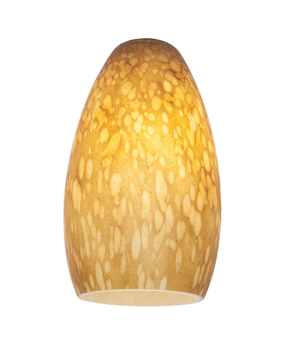 Access Lighting Inari SilkÂ glass shade in satin stainless, additional view