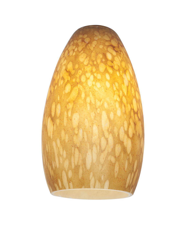 Access Lighting Inari SilkÂ glass shade in satin stainless, additional view