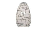 Access Lighting Inari SilkÂ glass shade in satin stainless, additional view