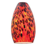 Access Lighting Inari SilkÂ glass shade in satin stainless, additional view
