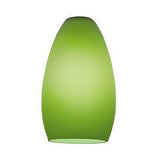 Access Lighting Inari SilkÂ glass shade in satin stainless, additional view
