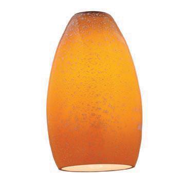 Access Lighting Inari SilkÂ glass shade in satin stainless, additional view