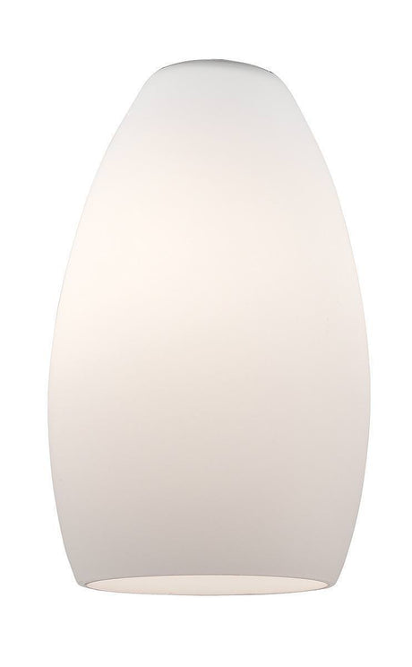 Access Lighting Inari SilkÂ glass shade in satin stainless, additional view