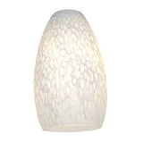 Access Lighting Inari SilkÂ glass shade in satin stainless, additional view