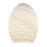 Access Lighting 23123-WHTFB white fire bird pendant glass shade