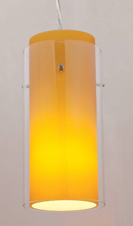 Access Lighting G n' G pendant shade in satin stainless, additional view