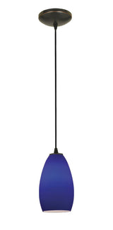 Access Lighting SydneyÂ glass pendant light in satin stainless, additional view