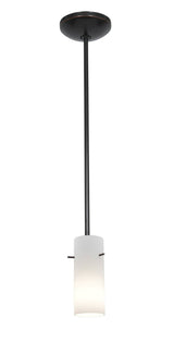 Access Lighting 28030-1R-ORB/OPL oil rubbed bronze / opal glass pendant light