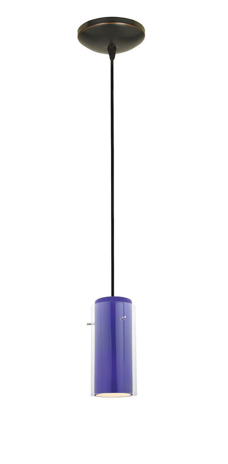 Access Lighting SydneyÂ pendant light in satin stainless, additional view