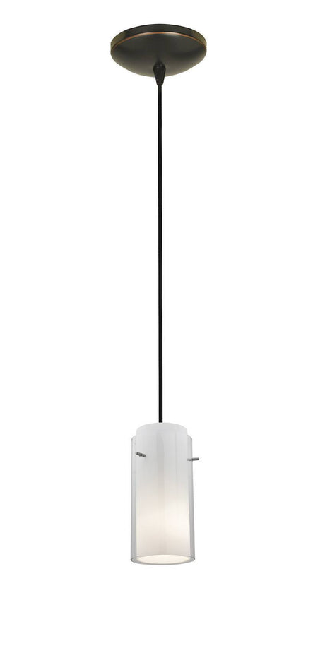 Access Lighting SydneyÂ pendant light in satin nickel, additional view