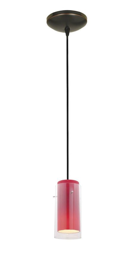 Access Lighting SydneyÂ pendant light in satin stainless, additional view