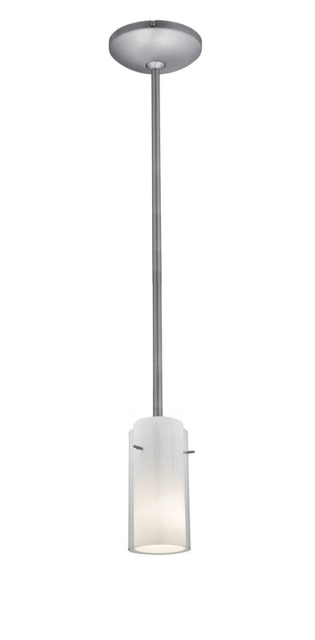 Access Lighting JanineÂ pendant light in satin stainless, additional view
