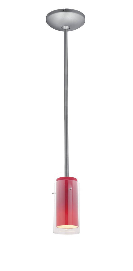 Access Lighting JanineÂ pendant light in satin stainless, additional view