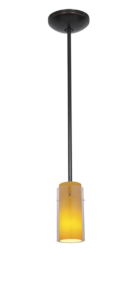 Access Lighting JanineÂ pendant light in satin stainless, additional view