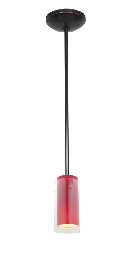 Access Lighting JanineÂ pendant light in satin stainless, additional view