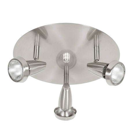 Access Lighting 52221-BS brushed steel flushmount light