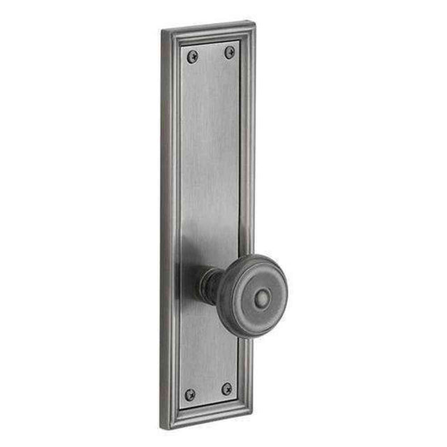 Baldwin 6793151KN antique nickel handleset trim pack