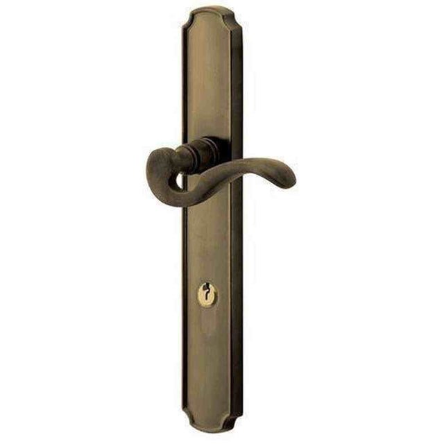 Baldwin MP002.038.ACT1 aged brass keyed entry