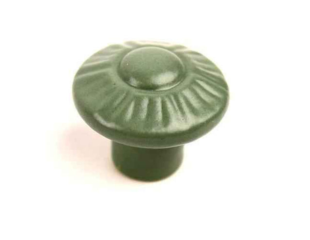 Century Hardware 51017-MGR matt green cabinet knob