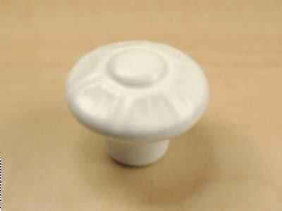Century Hardware 51017-MWT Alps 1-3/8" DIA Ceramic Cabinet Knob Matt White