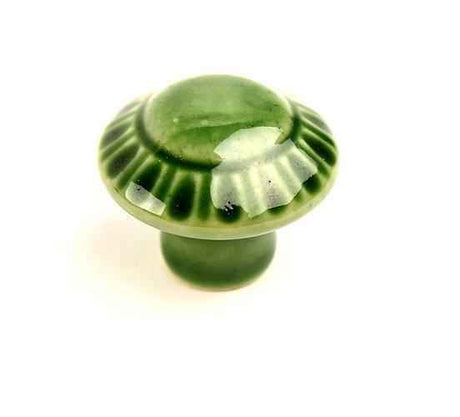 Century Hardware Alps cabinet knob in satin stainless, additional view