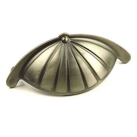 Century Hardware 25463-APH aged pewter hand polished cup pull