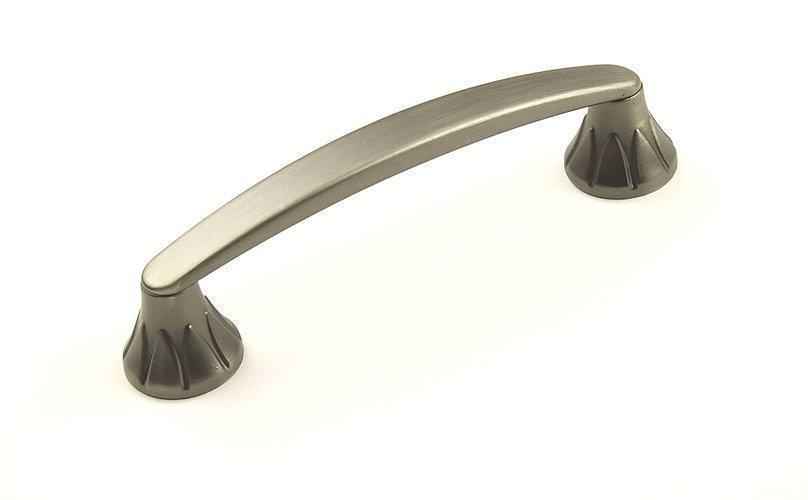 Century Hardware Cali cabinet pull handle in satin stainless, additional view