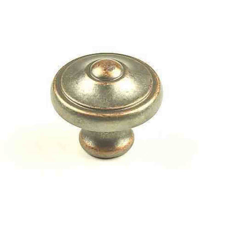 Century Hardware 29225-WNC weathered nickel / copper cabinet knob
