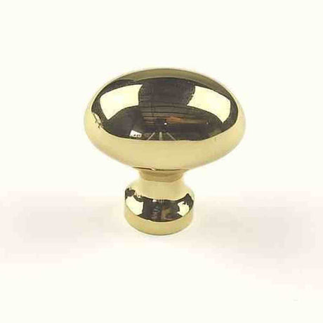 Century Hardware 10306-3 polished brass cabinet knob