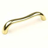 Century Hardware 13036-3 polished brass cabinet pull handle