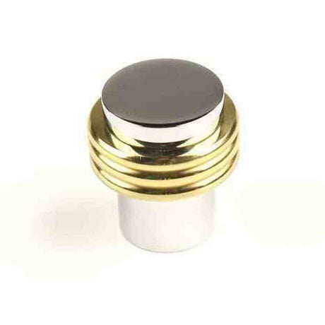 Century Hardware 10914-263 polished chrome/polished brass cabinet knob