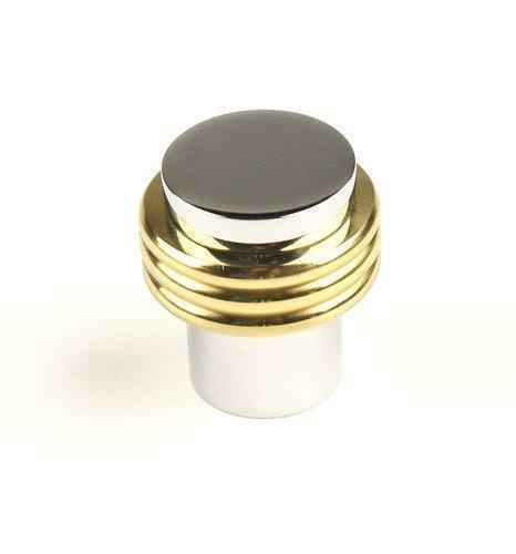 Century Hardware 10914-263 polished chrome/polished brass cabinet knob