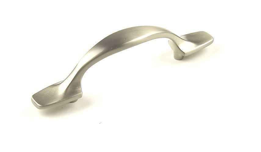 Century Hardware Glacier cabinet pull handle in satin stainless, additional view