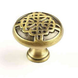 Century Hardware 29217-WB weathered brass cabinet knob