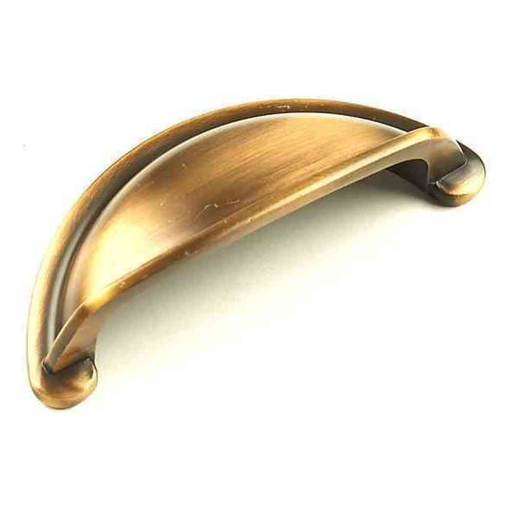 Century Hardware 21843-ACH brushed antique copper cup pull