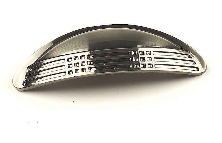 Century Hardware 29553-BNB brushed black nickel cup pull
