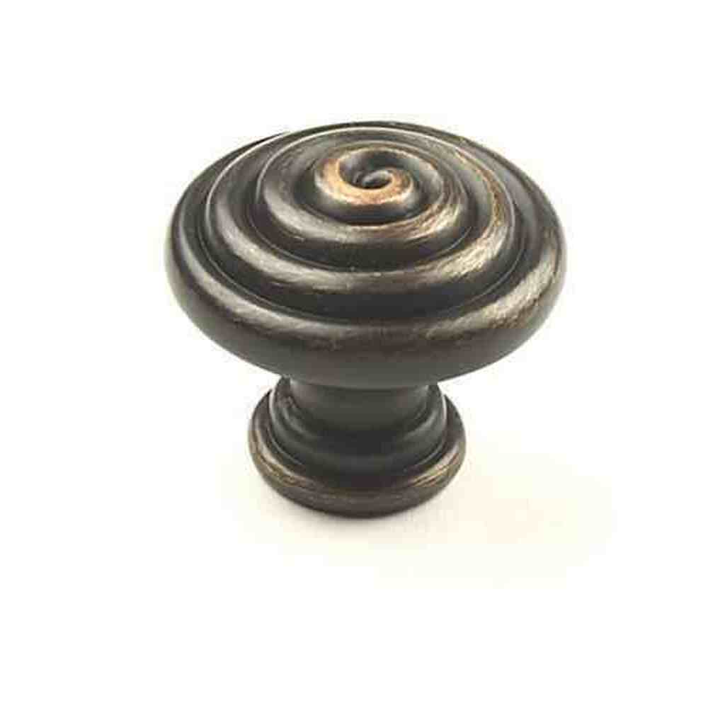 Century Hardware 20907-RZC regent bronze/copper cabinet knob