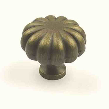 Century Hardware 10335-WB weathered brass cabinet knob