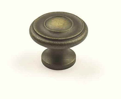 Century Hardware 11426-WB weathered brass cabinet knob